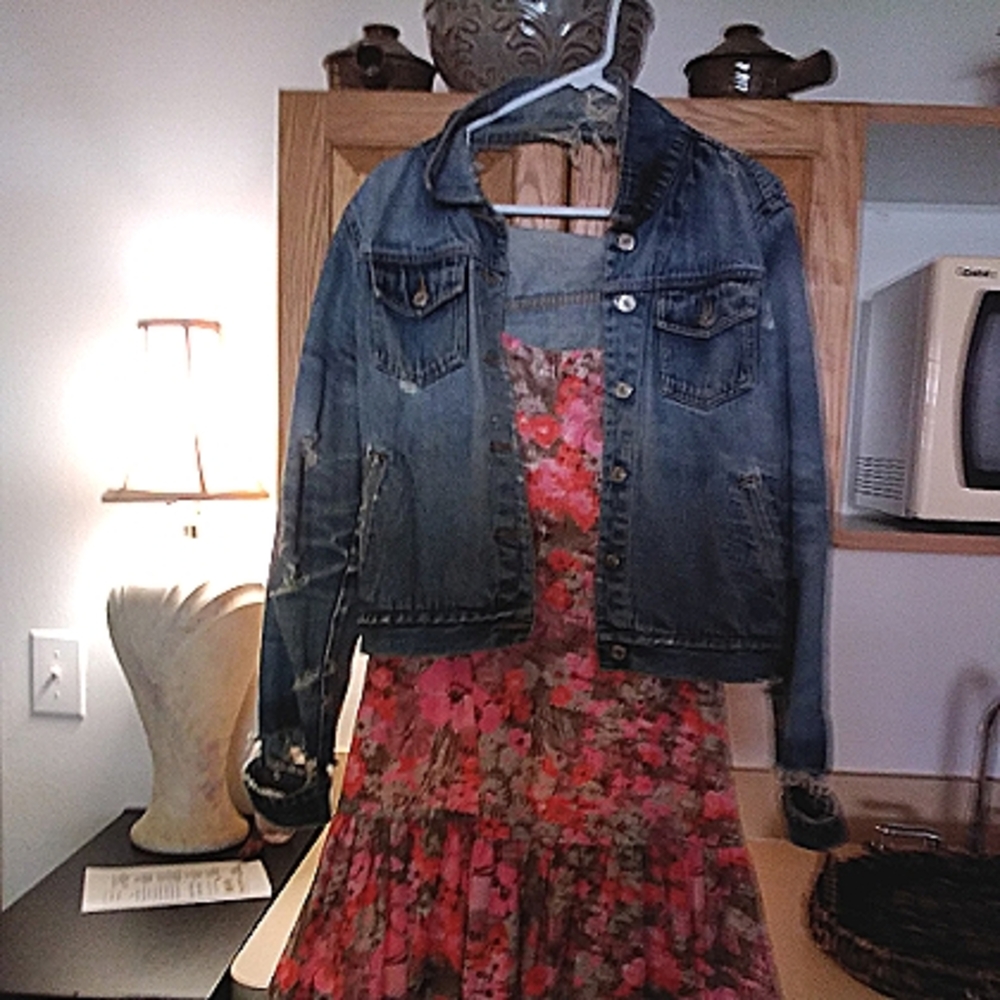 Trendy floral sundress